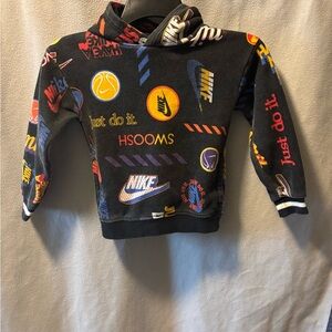 Nike Kids Multicolor Graphic Hoodie